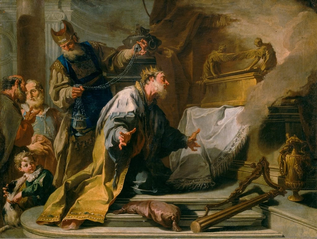 Giambattista Pittoni - Davide davanti all'Arca dell'Alleanza, Palazzo Pitti, Firenze